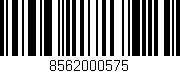 Código de barras (EAN, GTIN, SKU, ISBN): '8562000575'