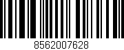 Código de barras (EAN, GTIN, SKU, ISBN): '8562007628'