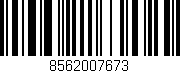 Código de barras (EAN, GTIN, SKU, ISBN): '8562007673'