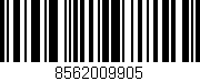 Código de barras (EAN, GTIN, SKU, ISBN): '8562009905'