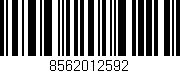 Código de barras (EAN, GTIN, SKU, ISBN): '8562012592'