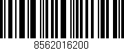 Código de barras (EAN, GTIN, SKU, ISBN): '8562016200'