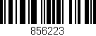 Código de barras (EAN, GTIN, SKU, ISBN): '856223'