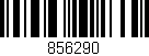 Código de barras (EAN, GTIN, SKU, ISBN): '856290'
