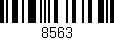 Código de barras (EAN, GTIN, SKU, ISBN): '8563'