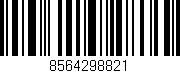Código de barras (EAN, GTIN, SKU, ISBN): '8564298821'