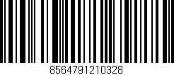 Código de barras (EAN, GTIN, SKU, ISBN): '8564791210328'