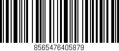 Código de barras (EAN, GTIN, SKU, ISBN): '8565476405879'