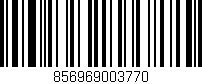 Código de barras (EAN, GTIN, SKU, ISBN): '856969003770'