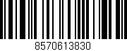 Código de barras (EAN, GTIN, SKU, ISBN): '8570613830'