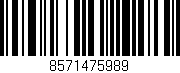 Código de barras (EAN, GTIN, SKU, ISBN): '8571475989'
