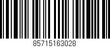 Código de barras (EAN, GTIN, SKU, ISBN): '85715163028'
