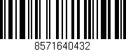 Código de barras (EAN, GTIN, SKU, ISBN): '8571640432'
