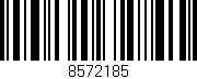 Código de barras (EAN, GTIN, SKU, ISBN): '8572185'