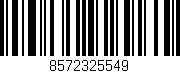Código de barras (EAN, GTIN, SKU, ISBN): '8572325549'