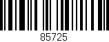 Código de barras (EAN, GTIN, SKU, ISBN): '85725'