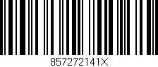 Código de barras (EAN, GTIN, SKU, ISBN): '857272141X'