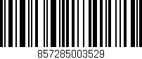 Código de barras (EAN, GTIN, SKU, ISBN): '857285003529'