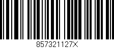 Código de barras (EAN, GTIN, SKU, ISBN): '857321127X'