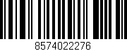 Código de barras (EAN, GTIN, SKU, ISBN): '8574022276'