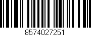 Código de barras (EAN, GTIN, SKU, ISBN): '8574027251'