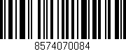 Código de barras (EAN, GTIN, SKU, ISBN): '8574070084'