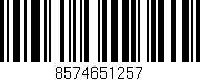 Código de barras (EAN, GTIN, SKU, ISBN): '8574651257'