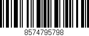 Código de barras (EAN, GTIN, SKU, ISBN): '8574795798'