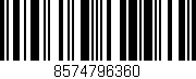 Código de barras (EAN, GTIN, SKU, ISBN): '8574796360'