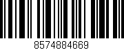 Código de barras (EAN, GTIN, SKU, ISBN): '8574884669'