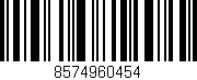 Código de barras (EAN, GTIN, SKU, ISBN): '8574960454'