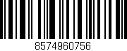 Código de barras (EAN, GTIN, SKU, ISBN): '8574960756'