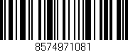 Código de barras (EAN, GTIN, SKU, ISBN): '8574971081'