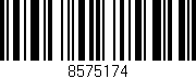 Código de barras (EAN, GTIN, SKU, ISBN): '8575174'