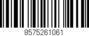 Código de barras (EAN, GTIN, SKU, ISBN): '8575261061'
