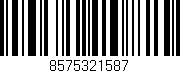 Código de barras (EAN, GTIN, SKU, ISBN): '8575321587'