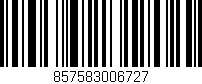 Código de barras (EAN, GTIN, SKU, ISBN): '857583006727'