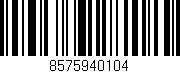 Código de barras (EAN, GTIN, SKU, ISBN): '8575940104'