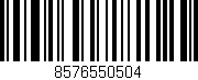 Código de barras (EAN, GTIN, SKU, ISBN): '8576550504'