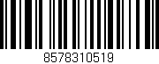 Código de barras (EAN, GTIN, SKU, ISBN): '8578310519'