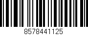 Código de barras (EAN, GTIN, SKU, ISBN): '8578441125'