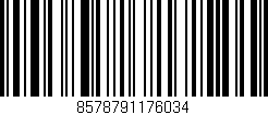 Código de barras (EAN, GTIN, SKU, ISBN): '8578791176034'