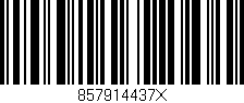 Código de barras (EAN, GTIN, SKU, ISBN): '857914437X'