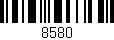 Código de barras (EAN, GTIN, SKU, ISBN): '8580'