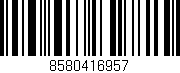 Código de barras (EAN, GTIN, SKU, ISBN): '8580416957'