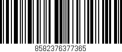Código de barras (EAN, GTIN, SKU, ISBN): '8582376377365'