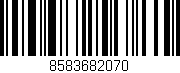 Código de barras (EAN, GTIN, SKU, ISBN): '8583682070'