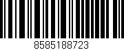 Código de barras (EAN, GTIN, SKU, ISBN): '8585188723'