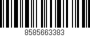 Código de barras (EAN, GTIN, SKU, ISBN): '8585663383'