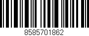 Código de barras (EAN, GTIN, SKU, ISBN): '8585701862'